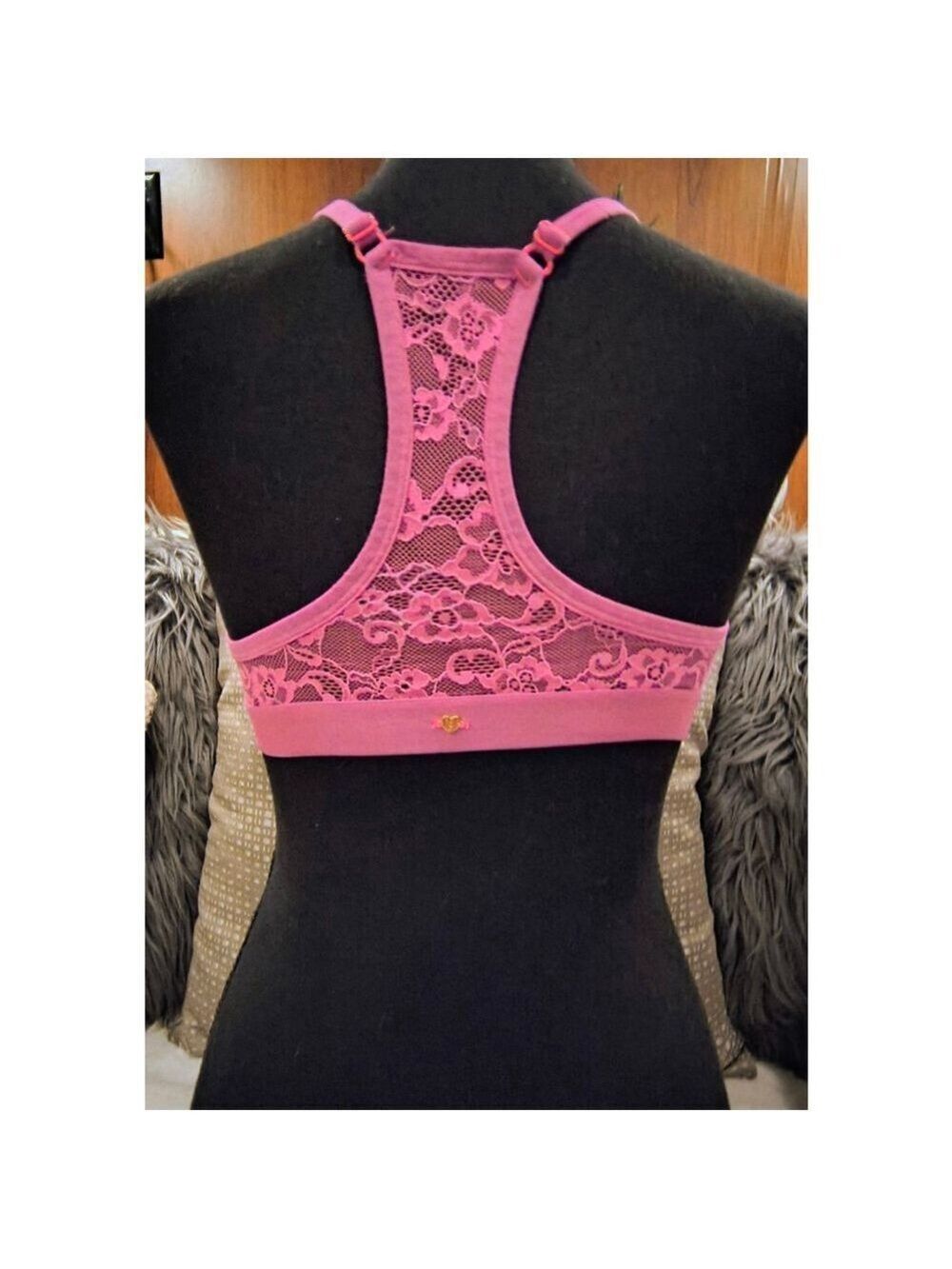 PINK Victoria's Secret Sequined Bralette - Picture 3 of 5